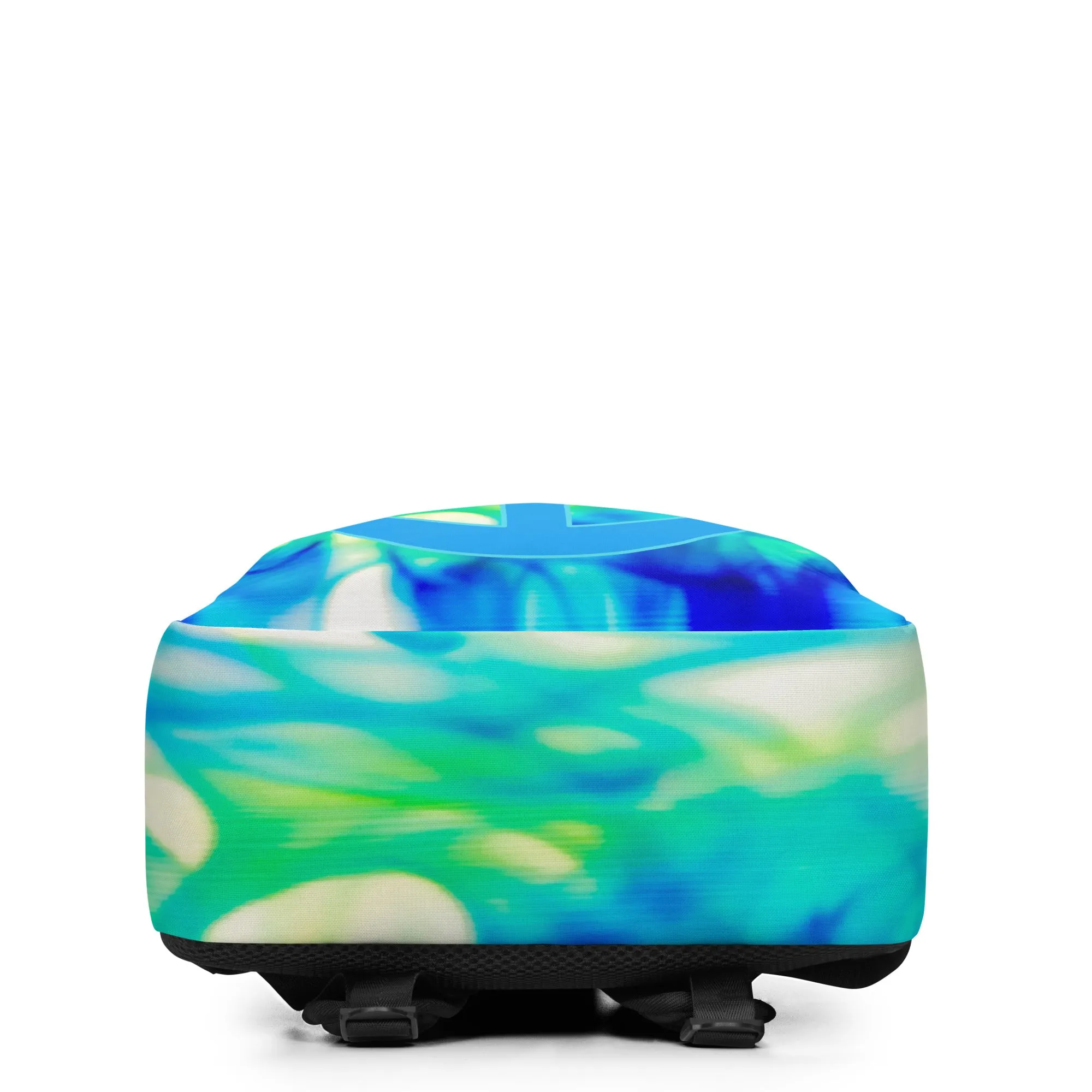 Minimalist Backpack Tie Dye Peace Sign