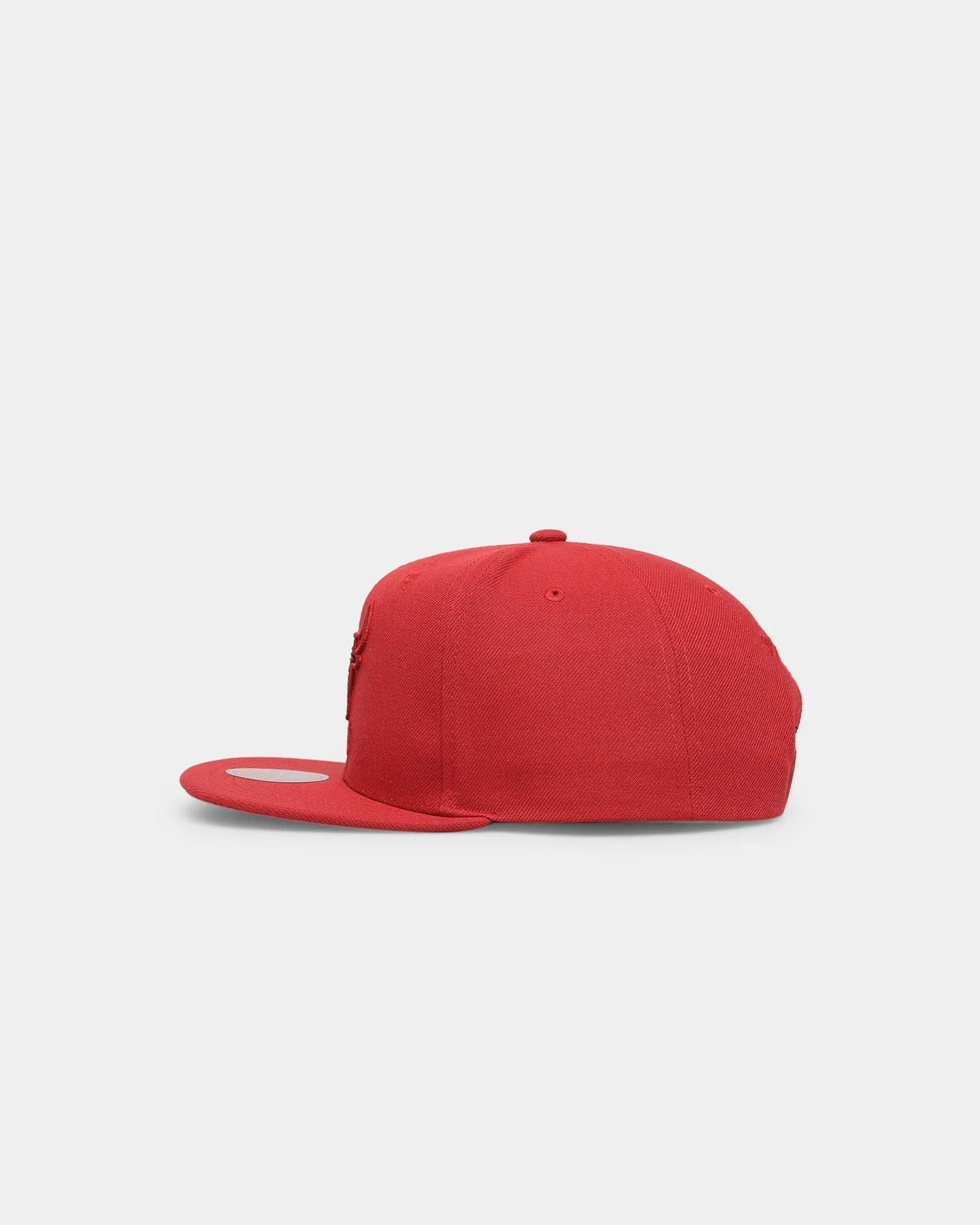 Mitchell & Ness Chicago Bulls 'Monochrome' Original Fit Snapback Red