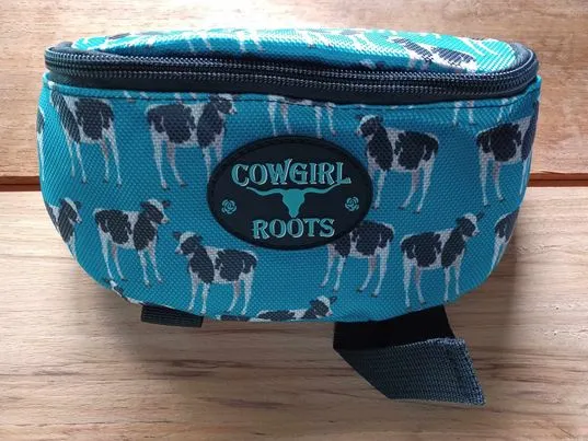 Molly Moo Cow Saddle Clutch Saddle Bag