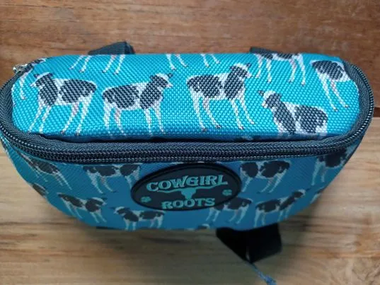 Molly Moo Cow Saddle Clutch Saddle Bag