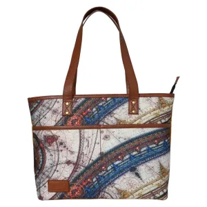 Mona B - Astro Shoulder Bag with Laptop Compartment