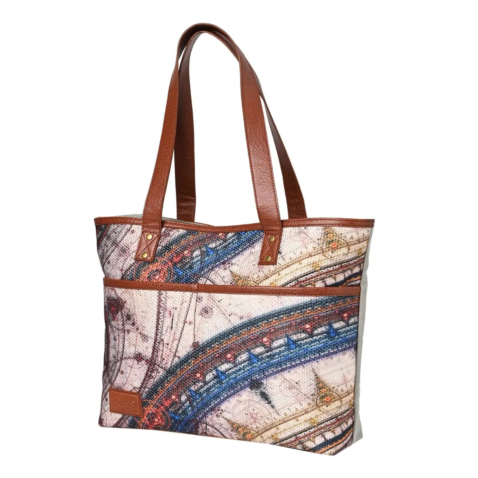 Mona B - Astro Shoulder Bag with Laptop Compartment