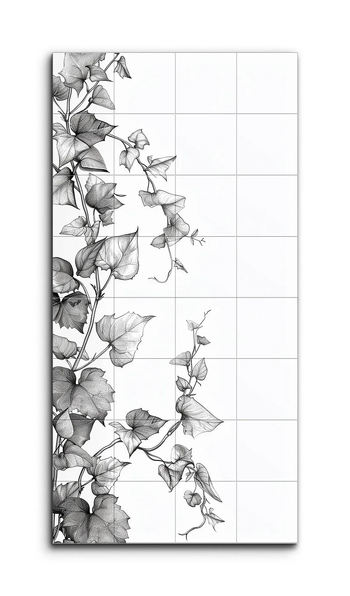 Monochrome Botanical Elegance