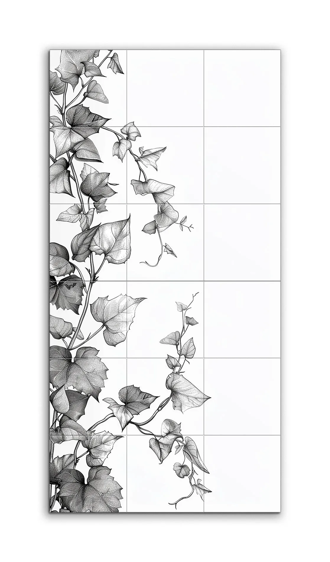 Monochrome Botanical Elegance