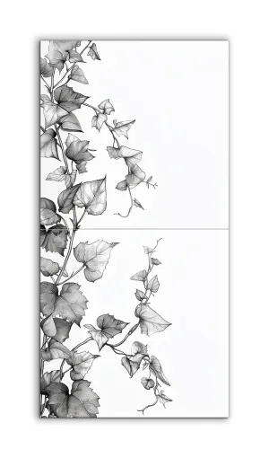 Monochrome Botanical Elegance