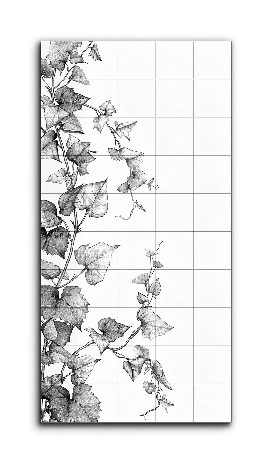 Monochrome Botanical Elegance