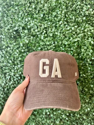 Monochrome Hat - GA - Brown