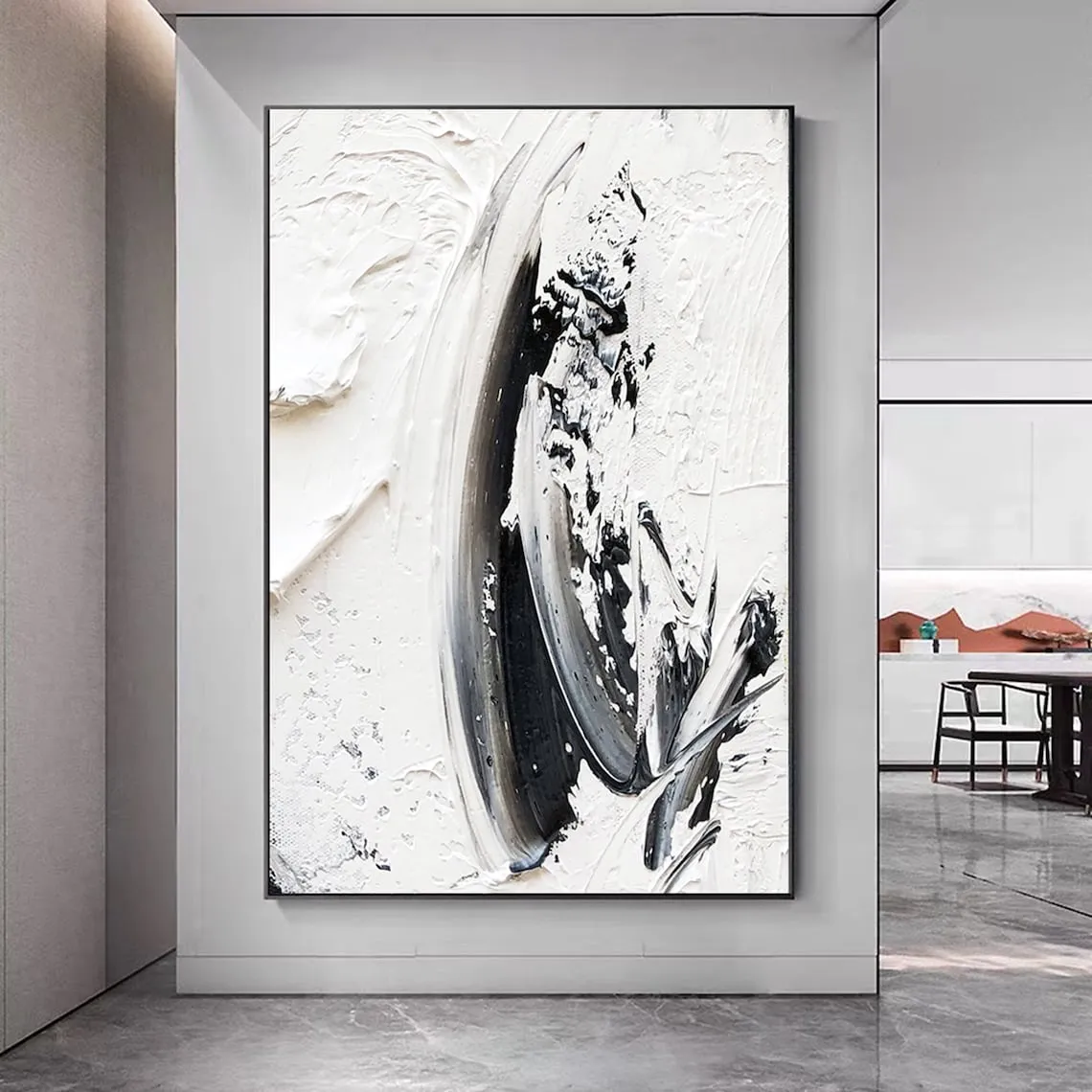 Monochrome Swirl