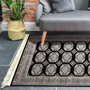 Monochrome Traditional Rug - Afghan