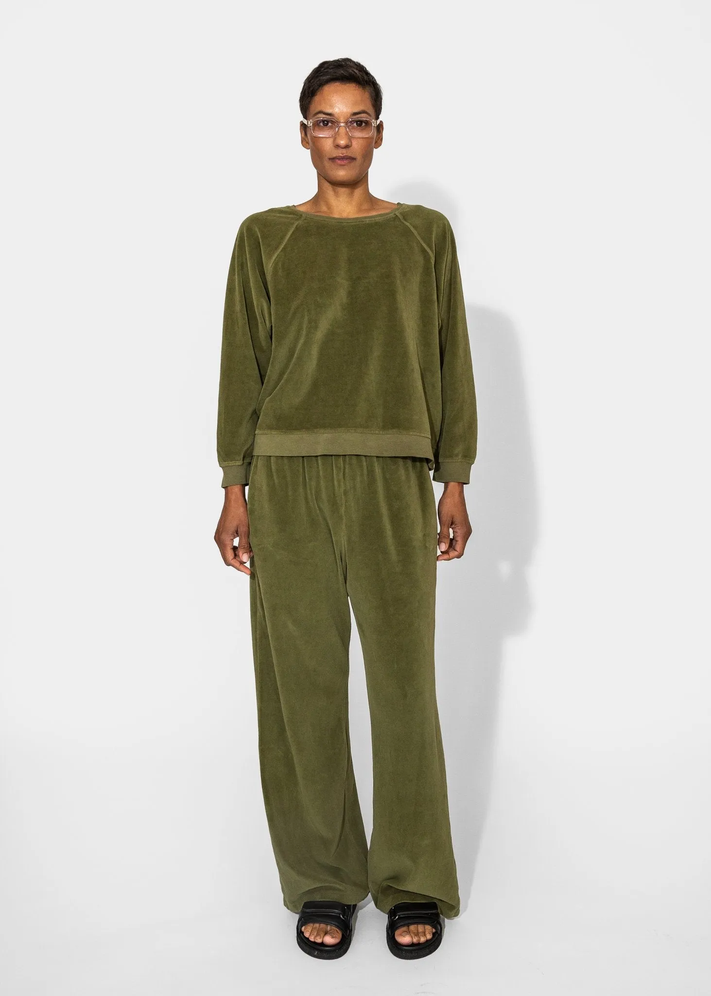 Muse Sweatshirt in Army