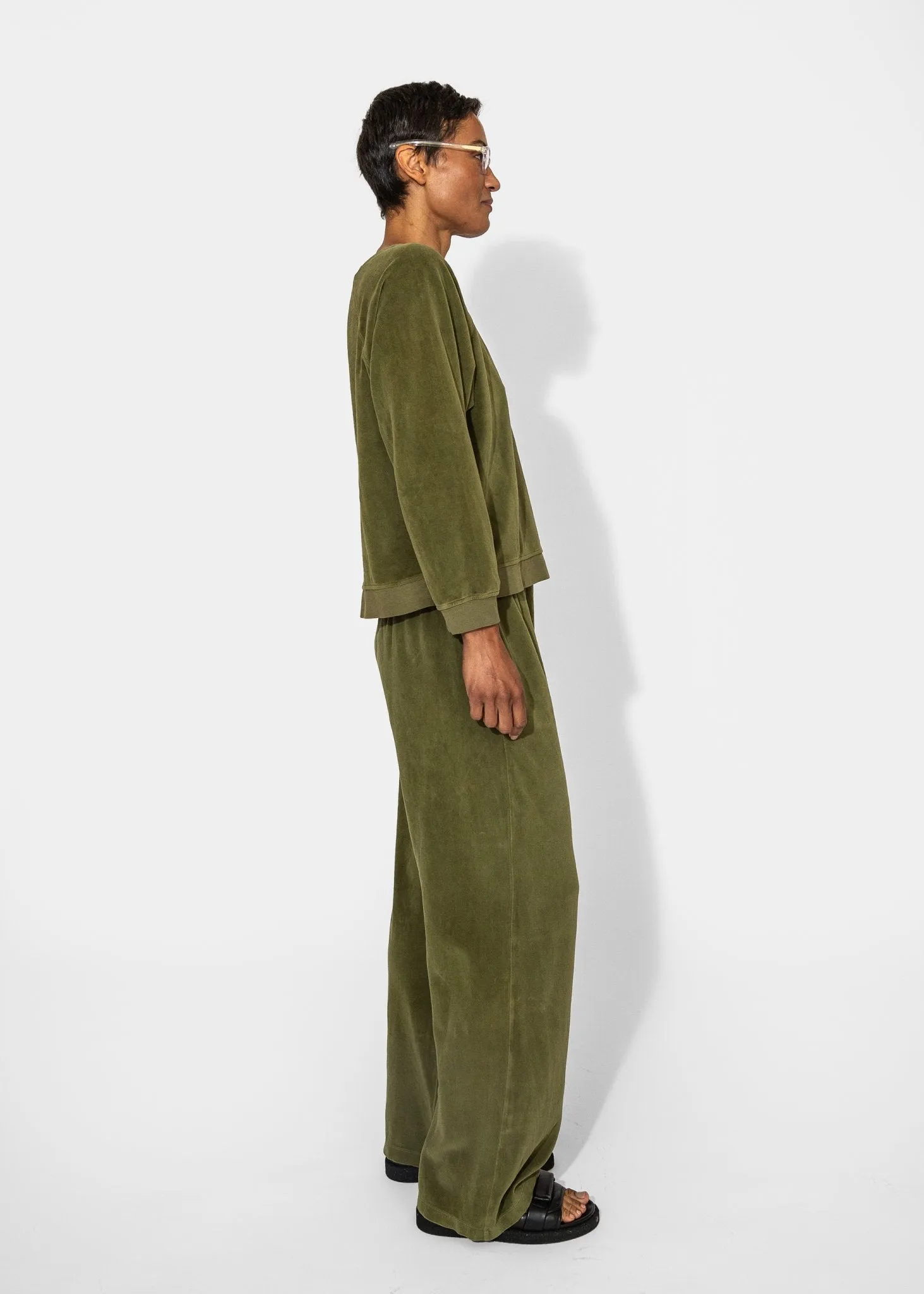 Muse Sweatshirt in Army