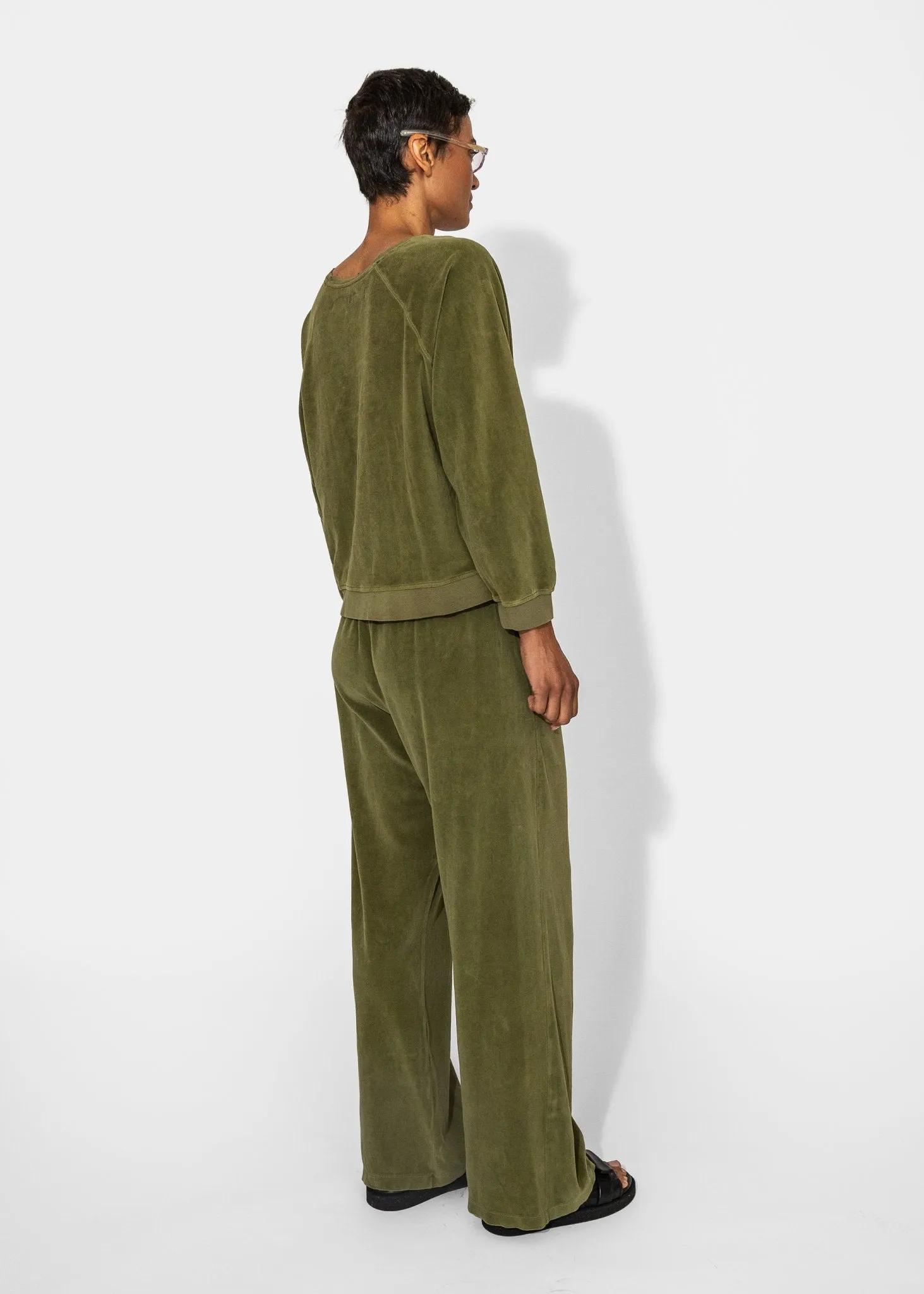 Muse Sweatshirt in Army