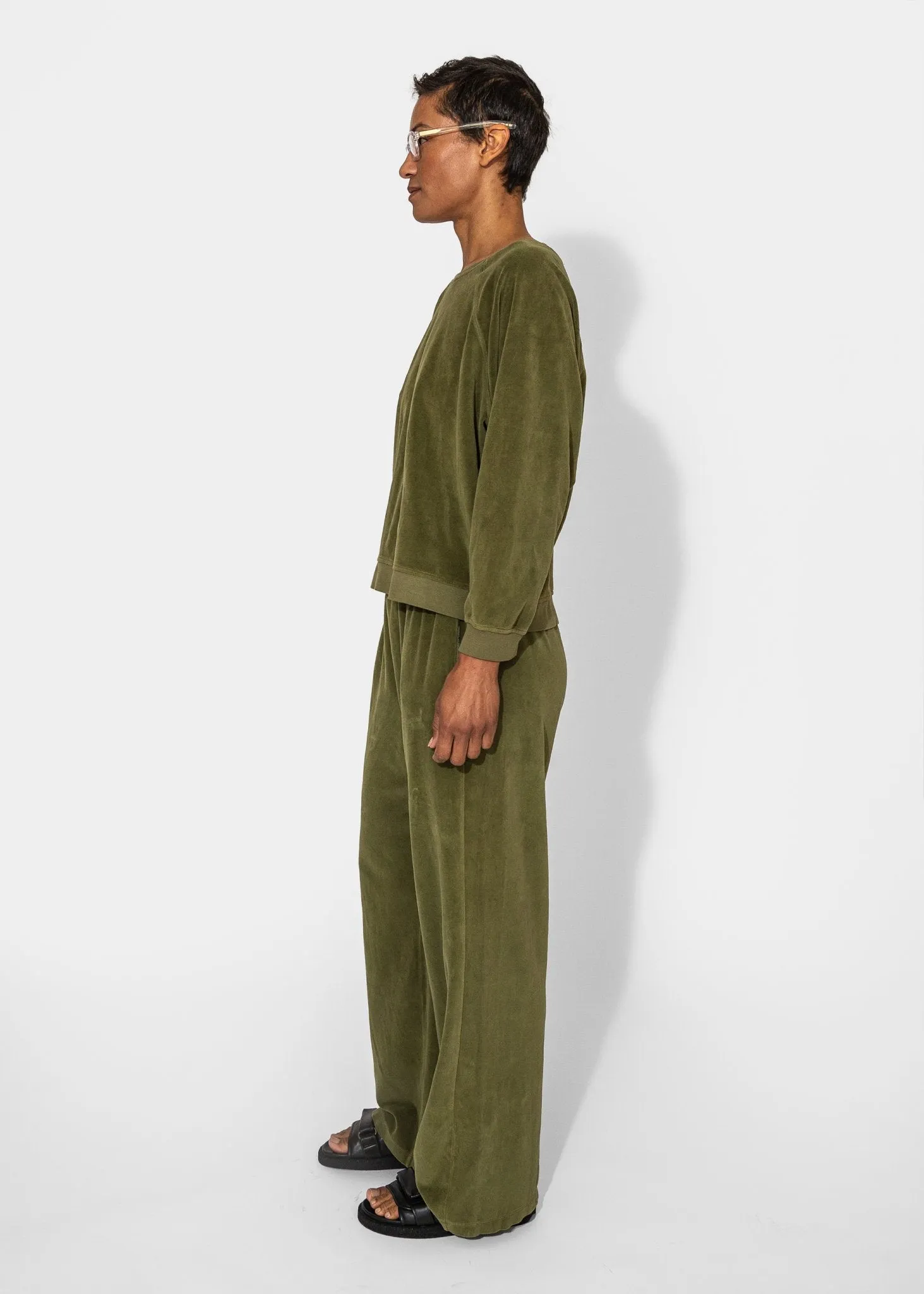 Muse Sweatshirt in Army