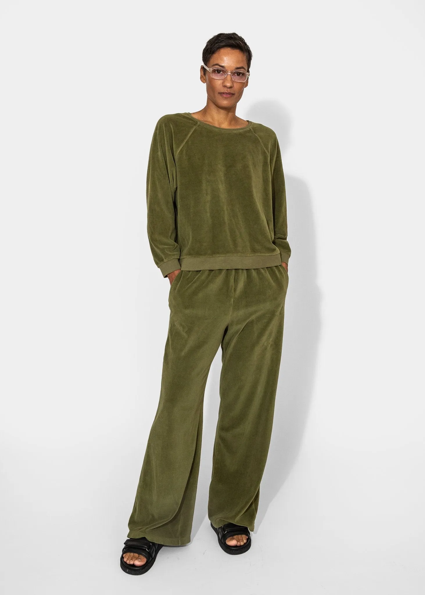 Muse Sweatshirt in Army