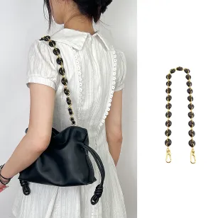 New Donut Chain Accessories for Flamenco Bag, Acrylic Chain Replacement Strap