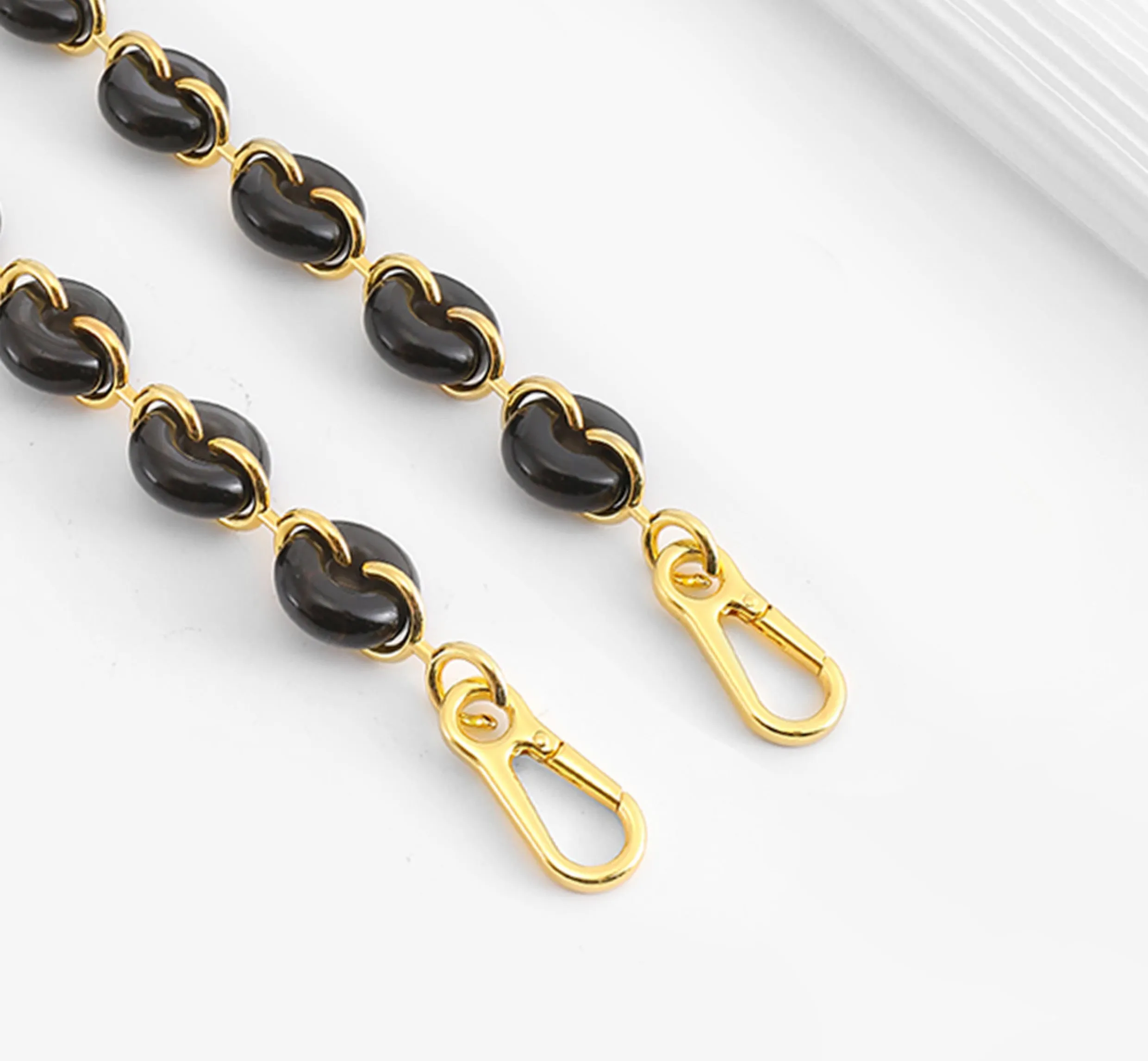 New Donut Chain Accessories for Flamenco Bag, Acrylic Chain Replacement Strap