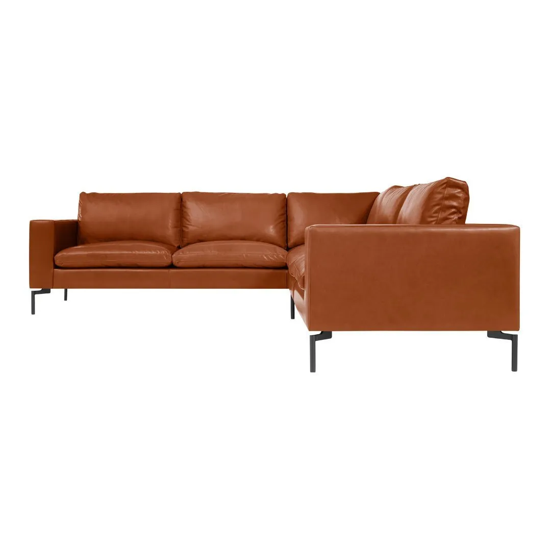 New Standard Small Sectional Leather Sofa