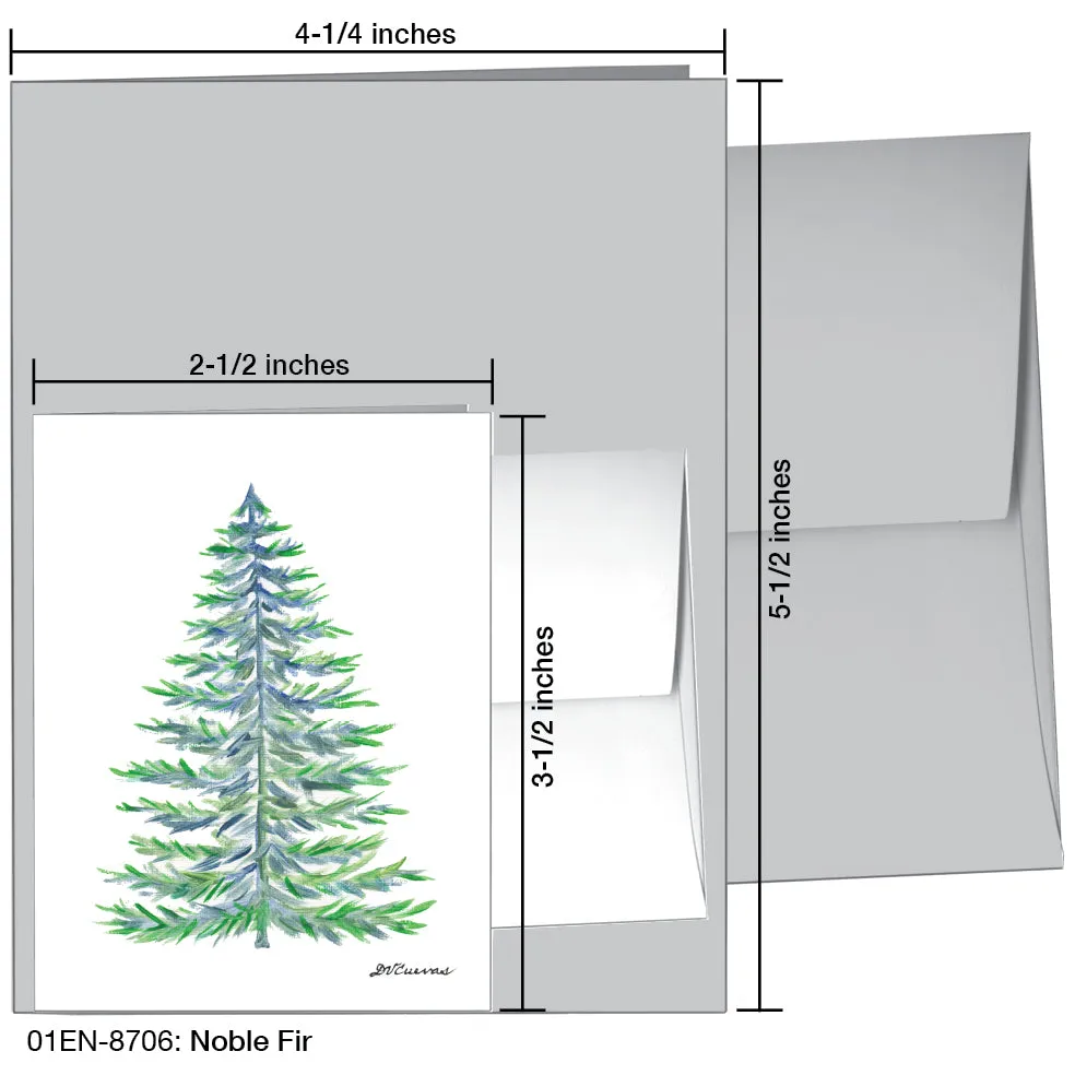Noble Fir, Greeting Card (8706)