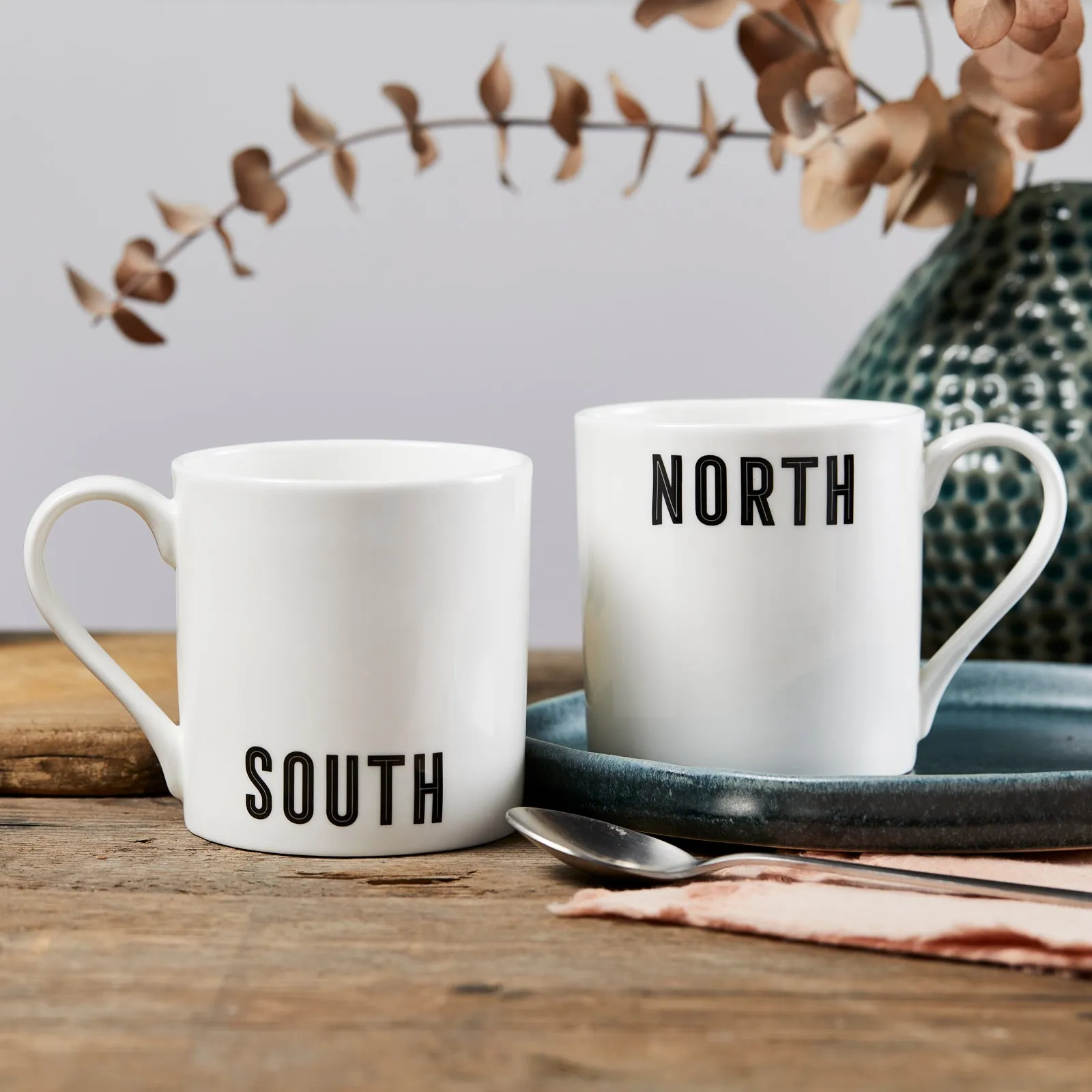 'North' Fine China Mug