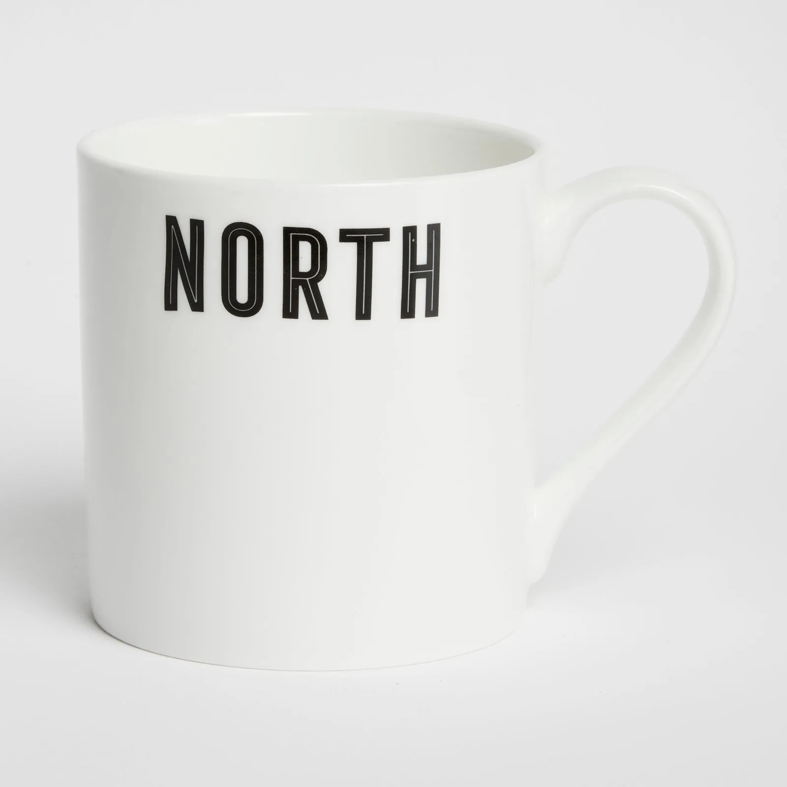 'North' Fine China Mug