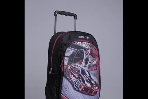 PARA JOHN 5 in 1 Wheeled School Backpack Set with Lunch Box