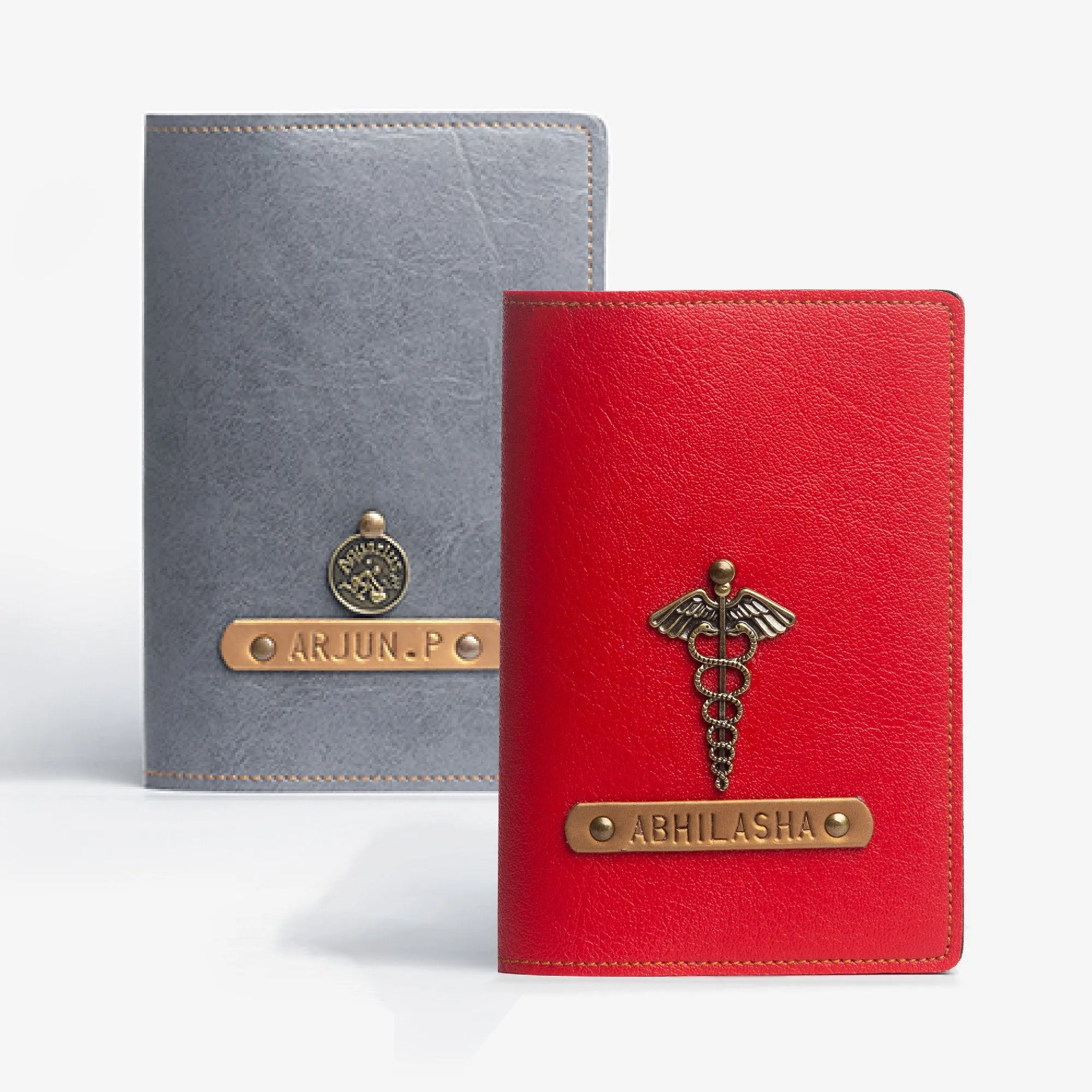 Personalized Couple Passport Cover