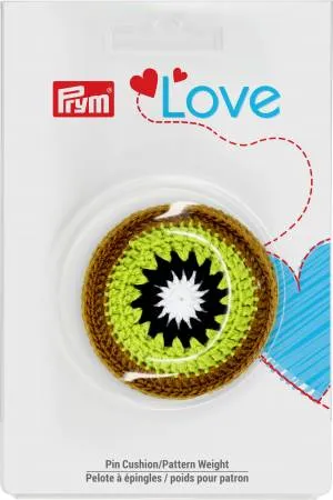 Pin Cushion Pattern Weight Kiwi