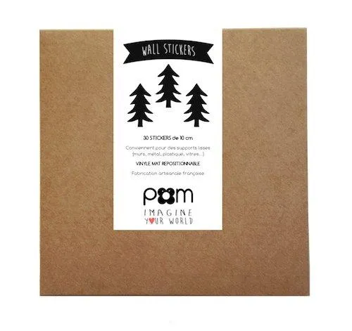 Pom Le Bon Homme Tree wall transfers
