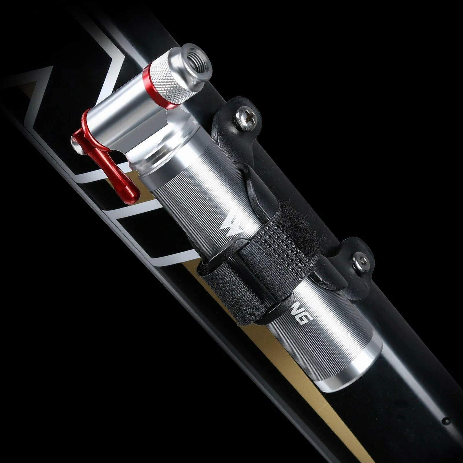 Portable Bicycle Pump Aluminum Alloy Ultralight Air CO2 Inflator Bike Cycling Pump Schrader & Presta Mini Bike Pump