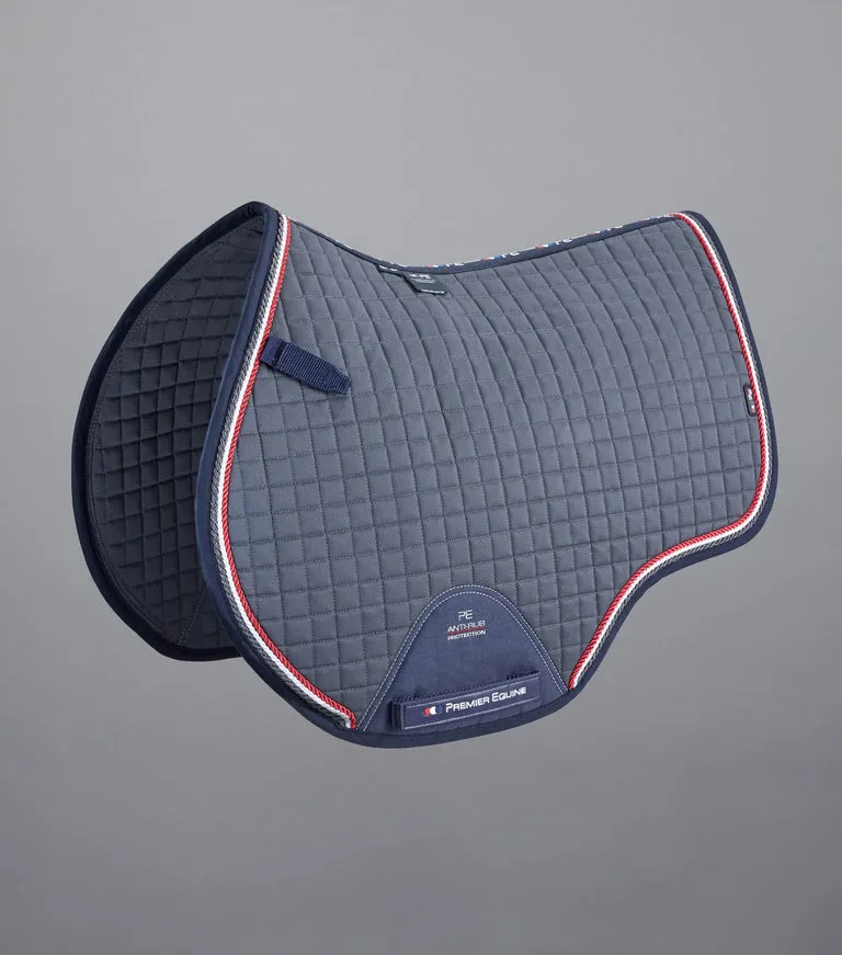 Premier Equine Close Contact European Cotton Saddle Pad - GP/Jump Square
