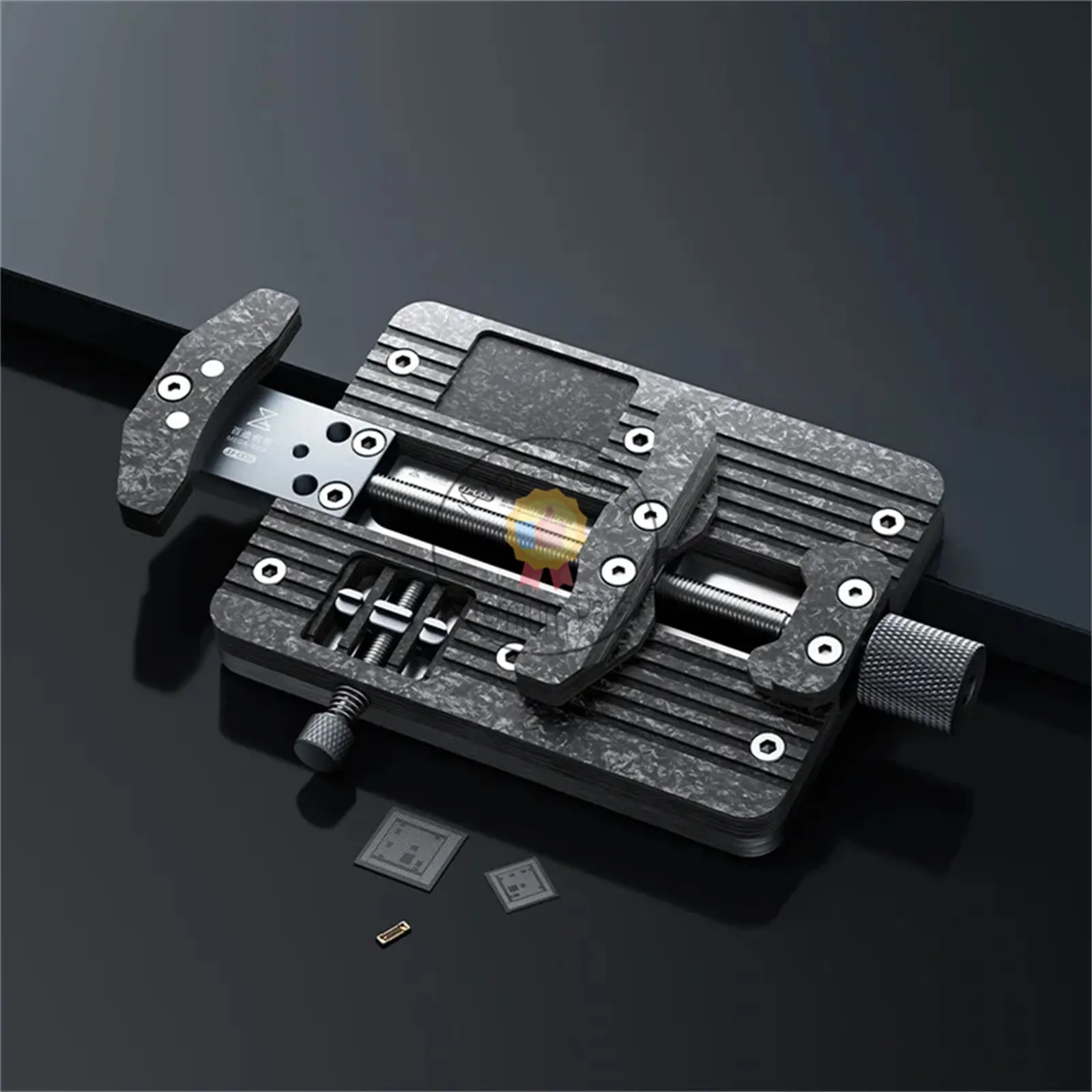 Qianli MEGA-IDEA JJ-003 Ultra-thin Adjustable Range Fixture for Motherboard Repair Mobile Phone PCB Chip Repair Clamping Jig