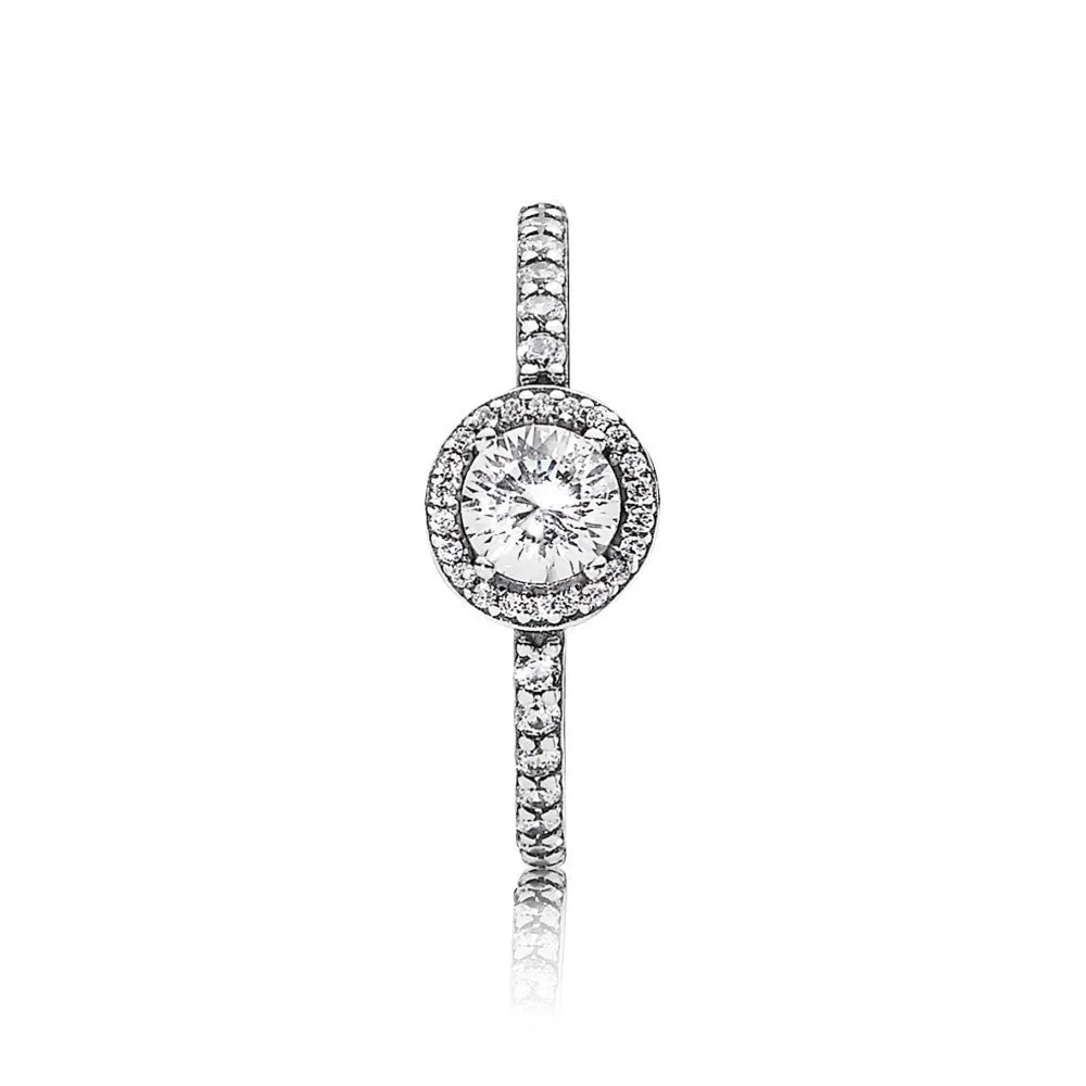 Radiant Elegance Ring: Silver