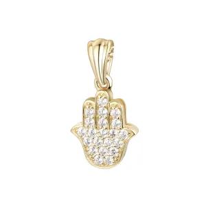 Radiant Hamsa Charm