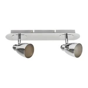 Radiant Lighting RS95CH Nix Spotlight 2LT Bar Chrome EG02B-CH