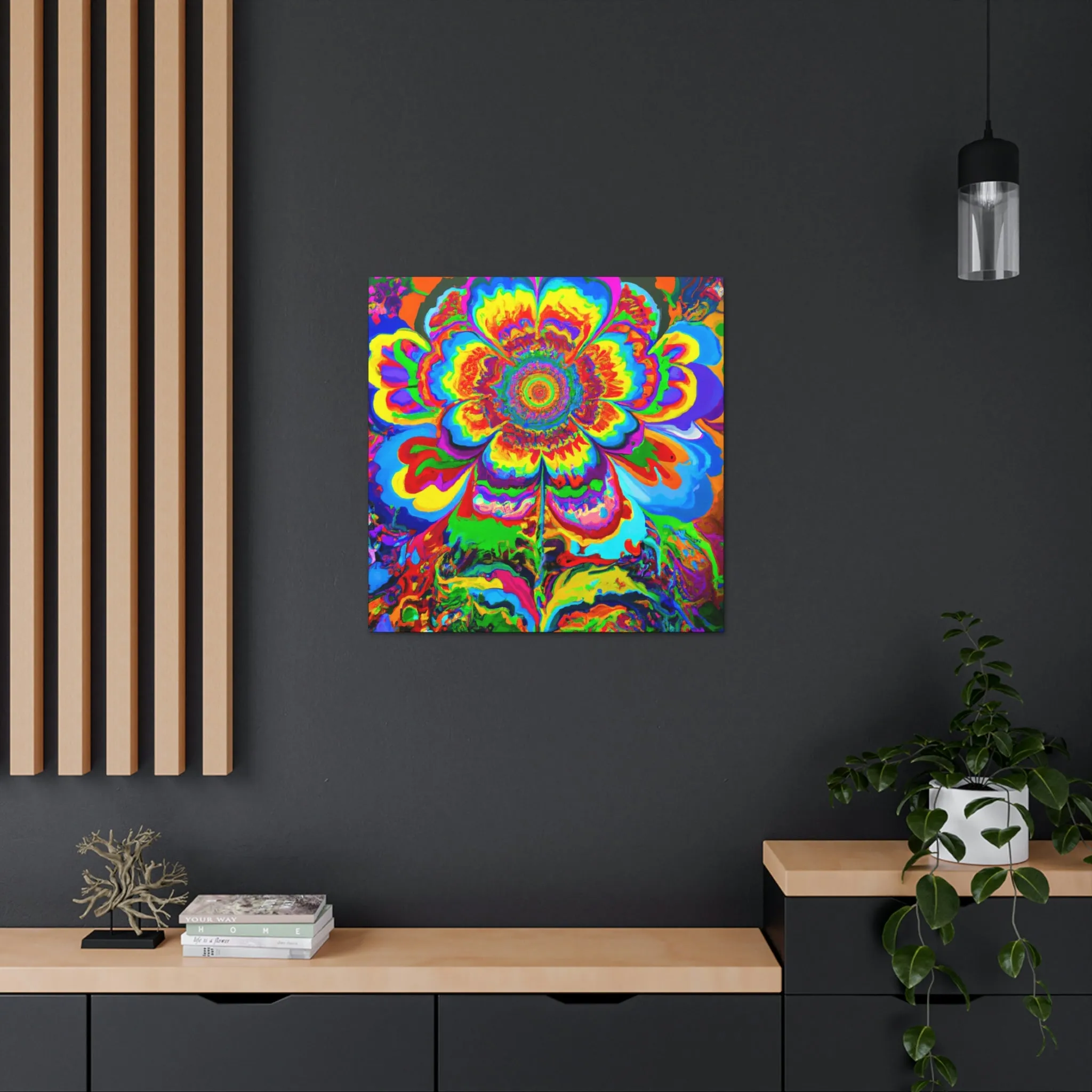 Radiant Petals - Canvas