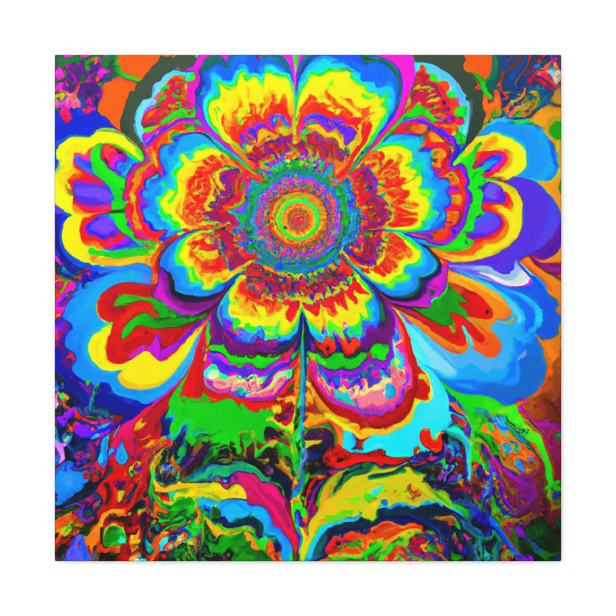Radiant Petals - Canvas