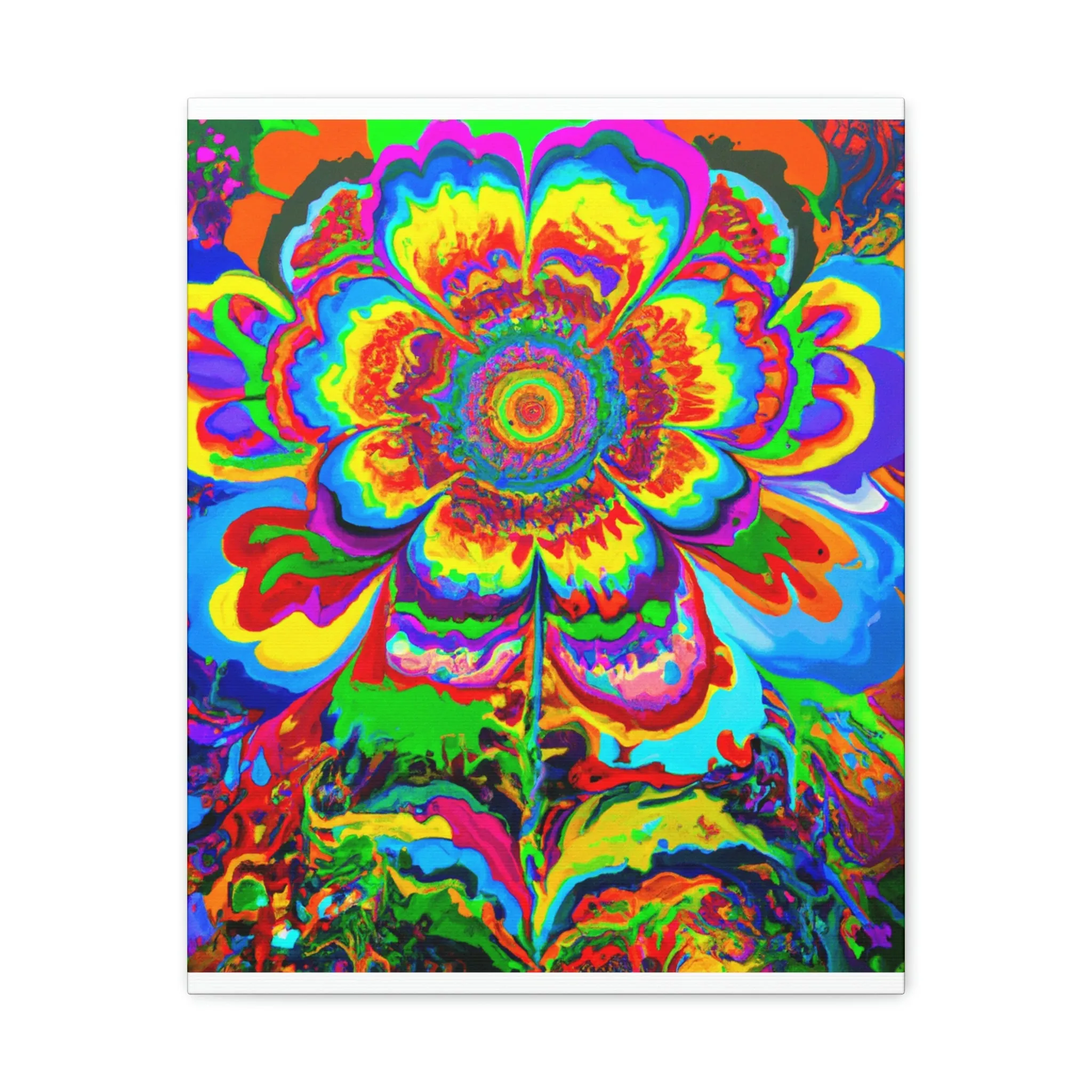 Radiant Petals - Canvas