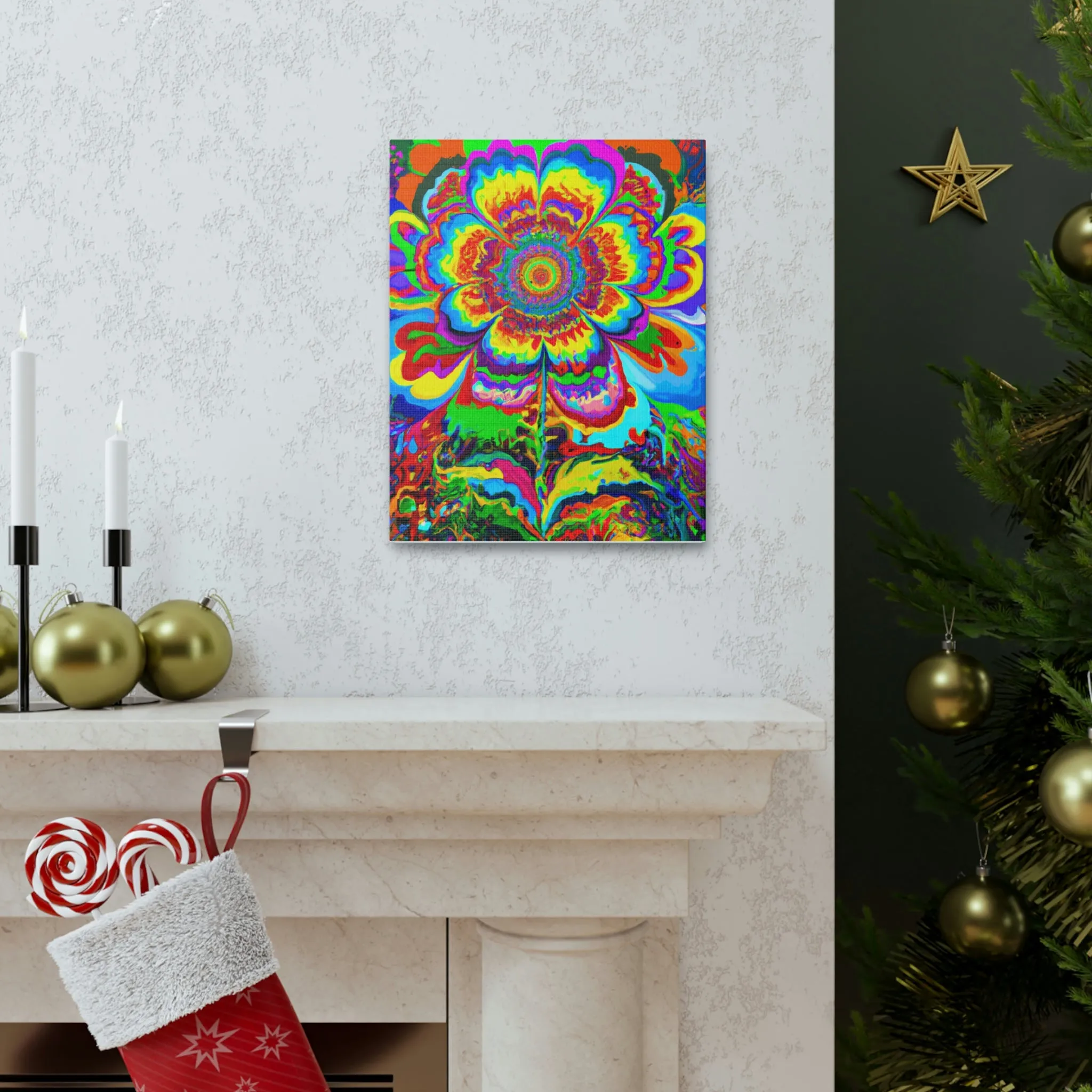 Radiant Petals - Canvas