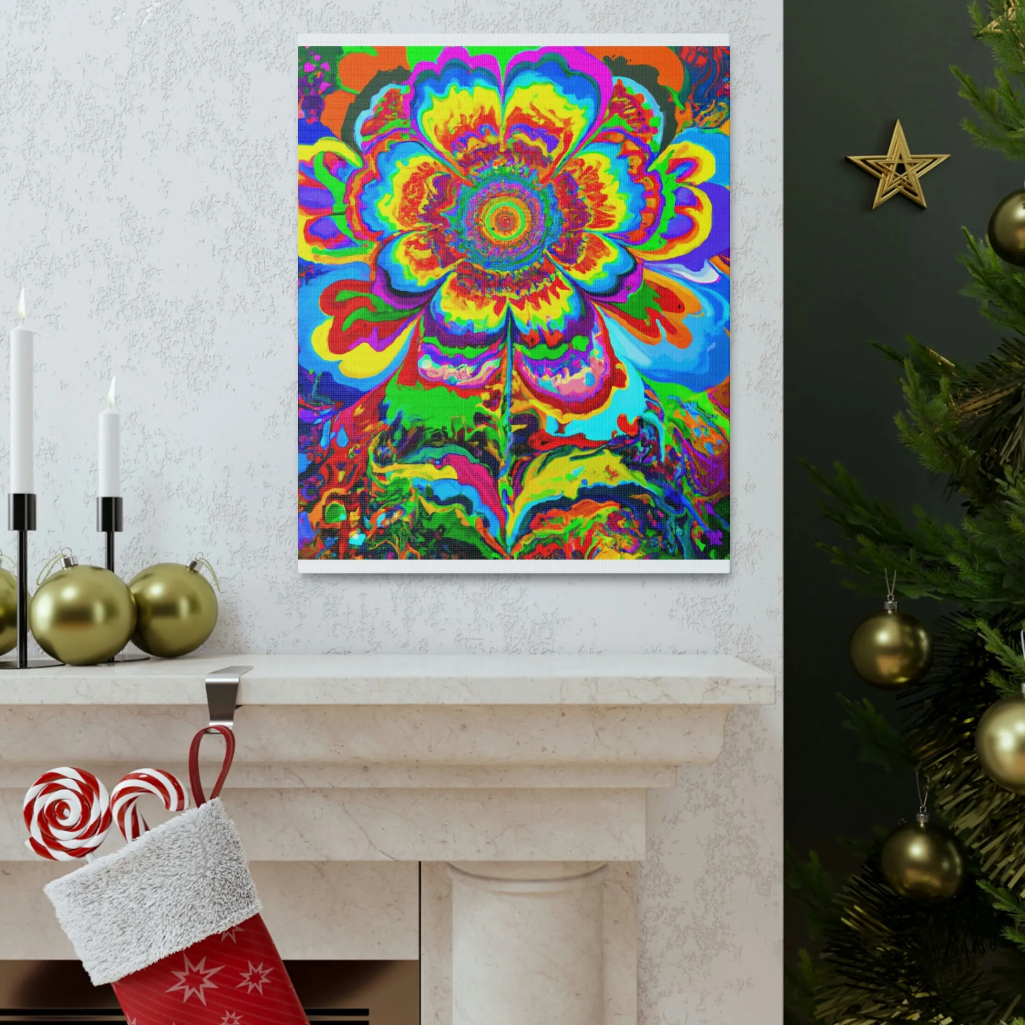 Radiant Petals - Canvas