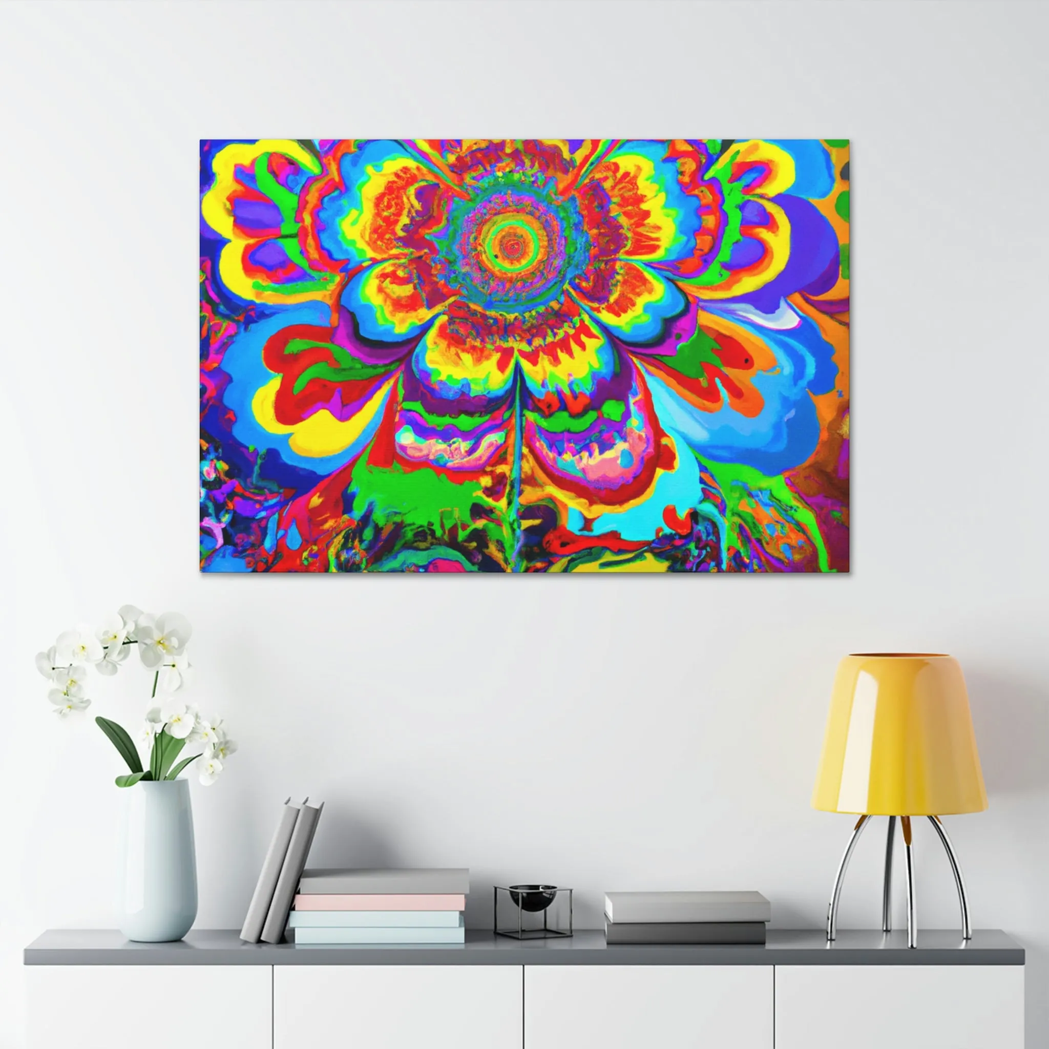 Radiant Petals - Canvas