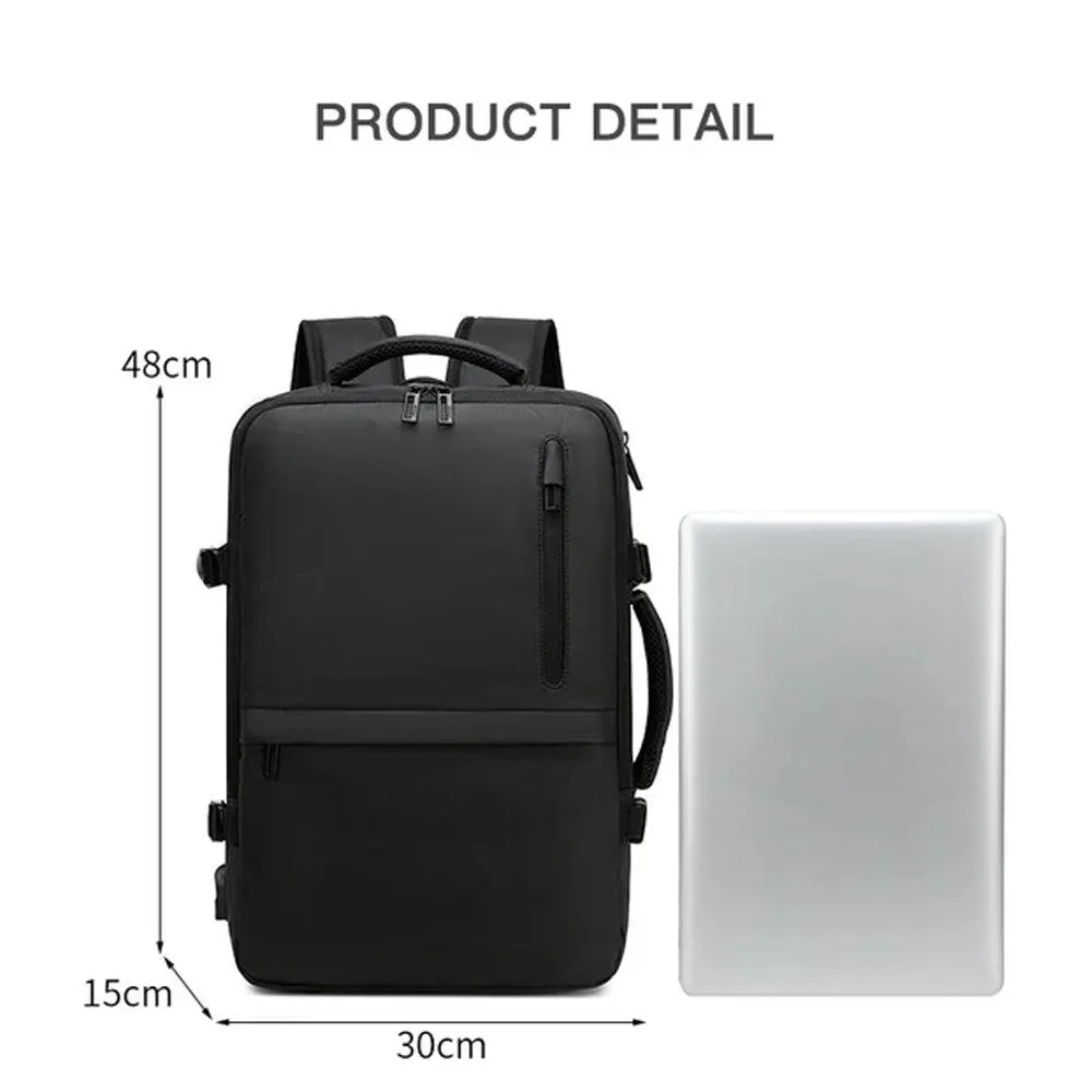 Rahala 1904 15.6 Inch Laptop Backpack - Gray