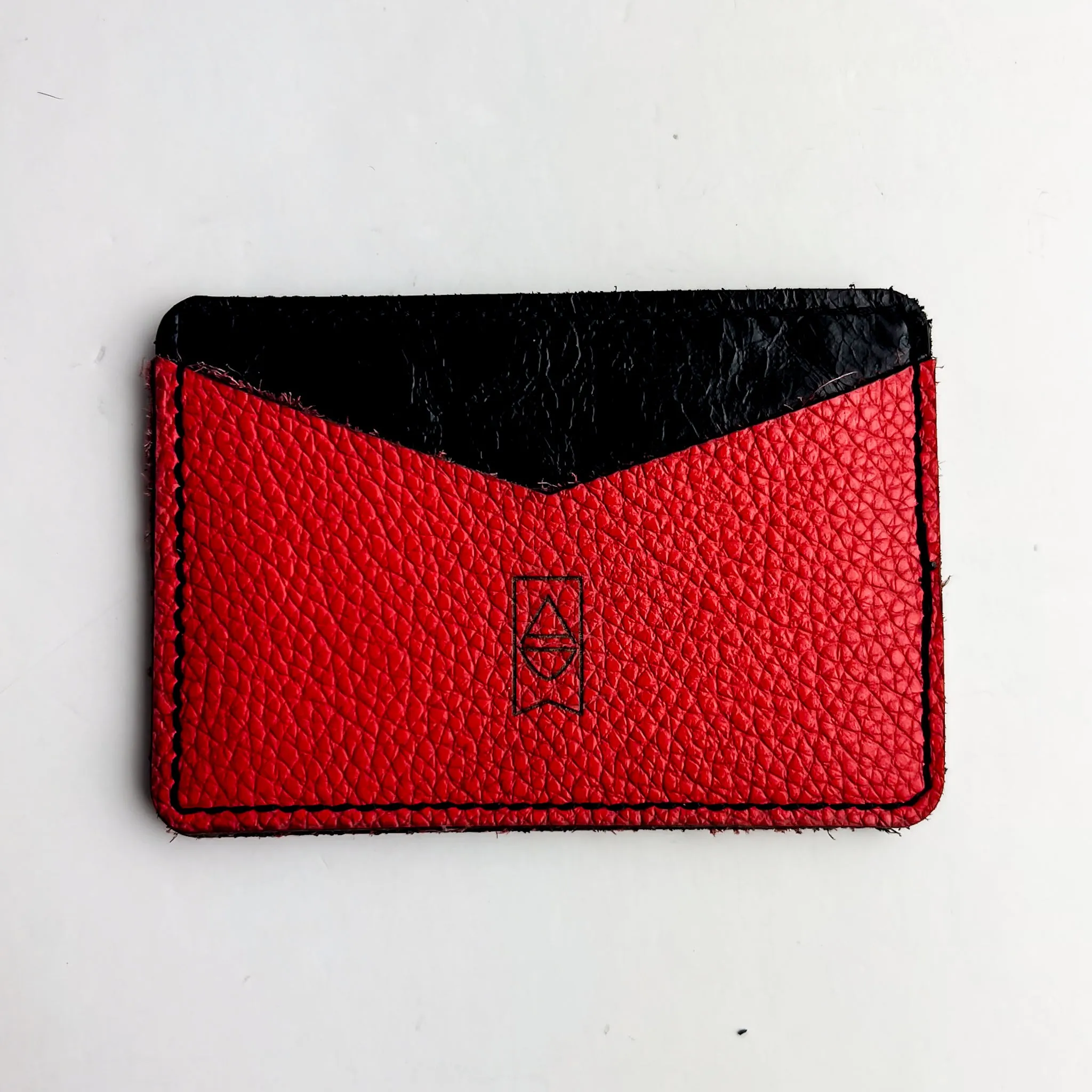 Rodeo Collection | Card Holder | Black   Scarlet