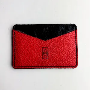 Rodeo Collection | Card Holder | Black   Scarlet