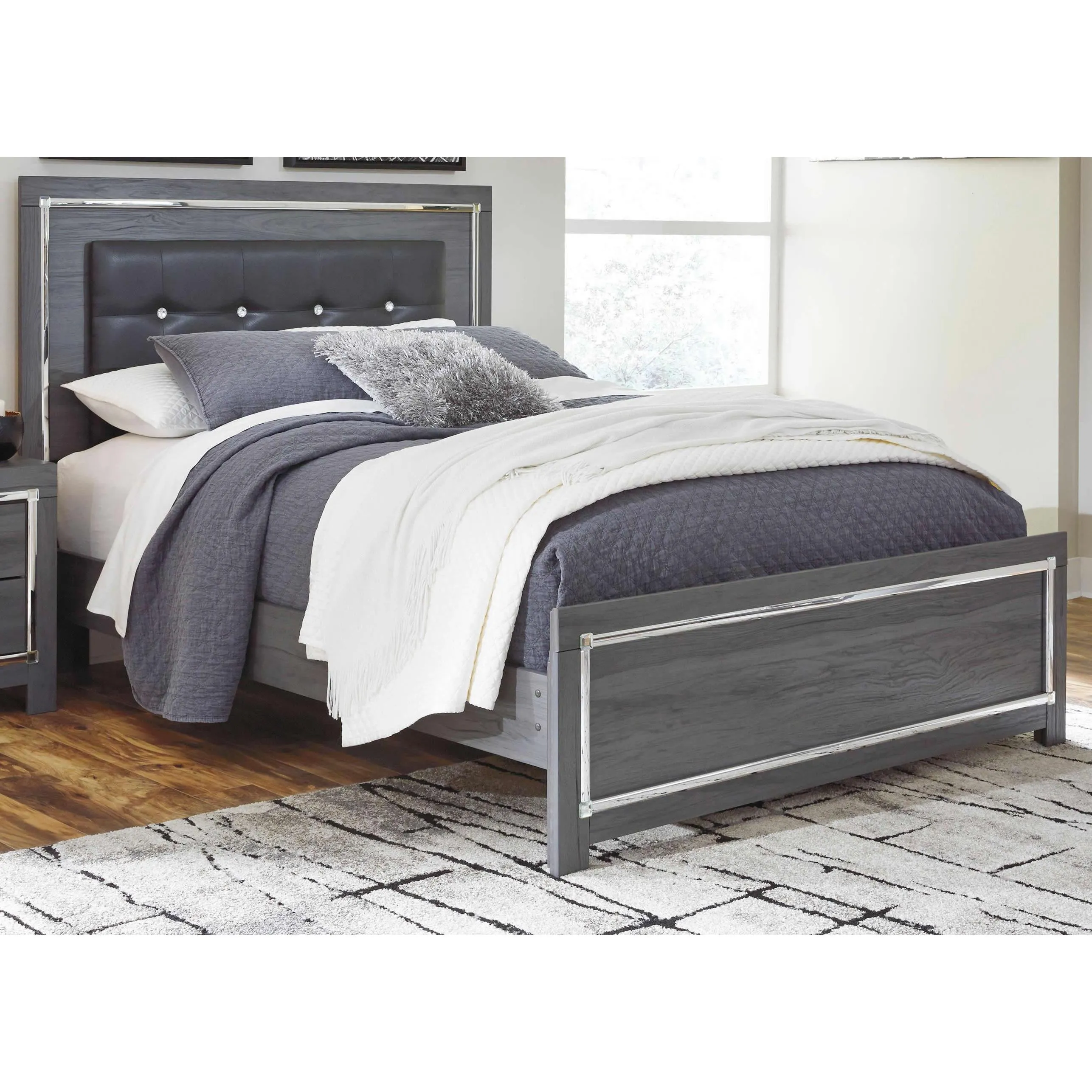 Signature Design by Ashley Lodanna B214B18 6 pc Queen Panel Bedroom Set
