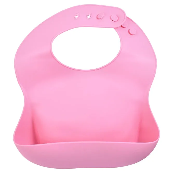 Silicone Bib with Crumb Catcher