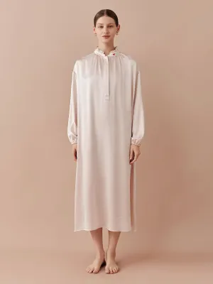SILKINC Vintage Loose Shirt Nightgown