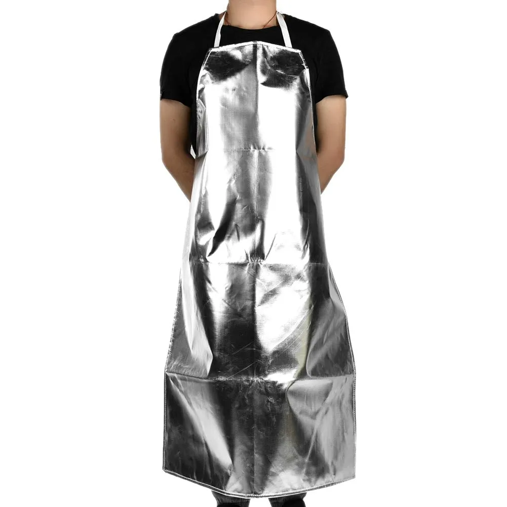 Silver Aluminized Apron,
