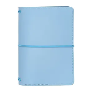 Sky Blue A6 Notebook and Passport Holder