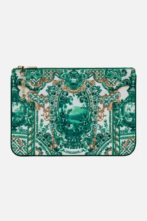 SMALL CANVAS CLUTCH CORRIDOR OF CALM