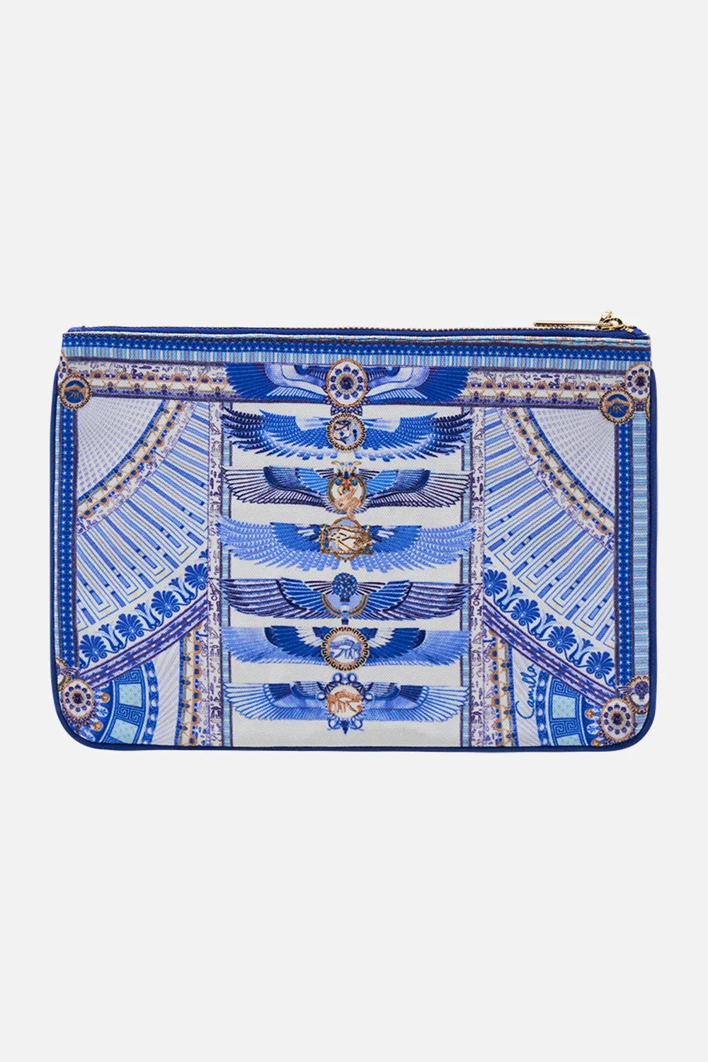 SMALL CANVAS CLUTCH DANCING WITH DAYLIGHT